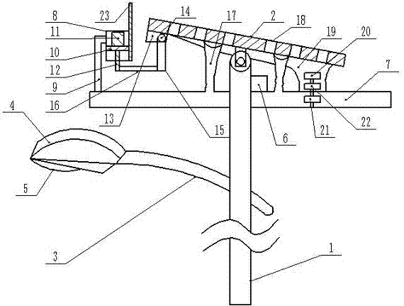 Solar street lamp