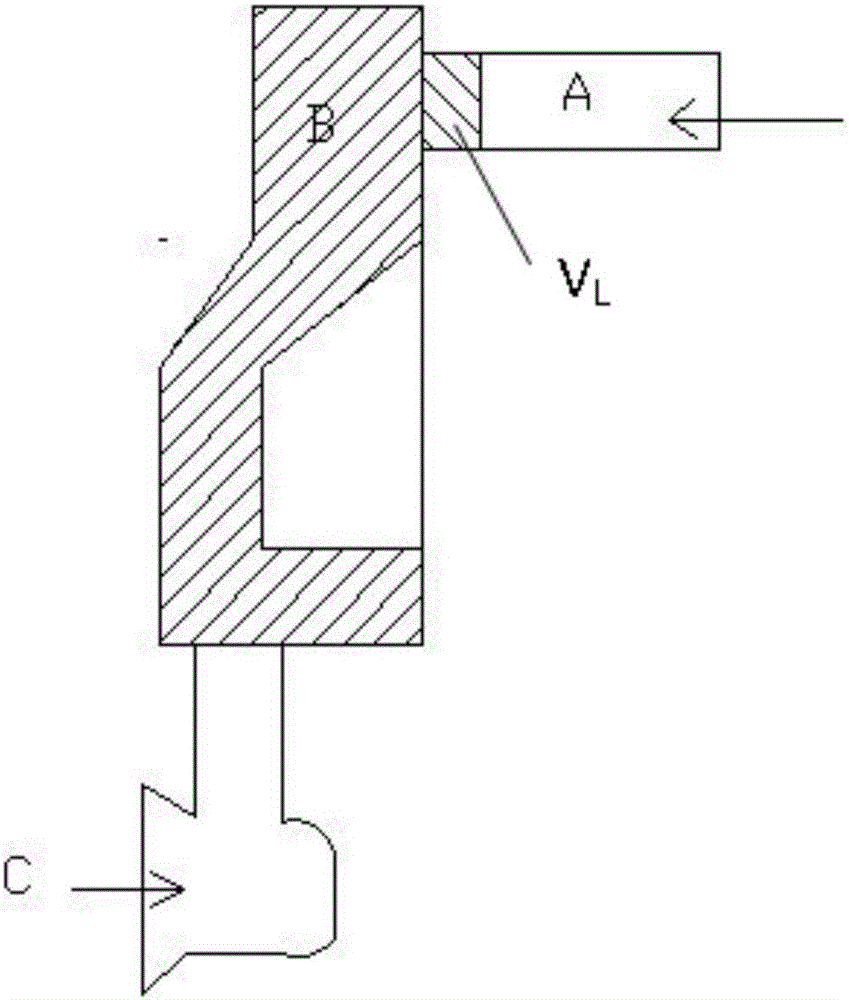 Die-casting forming method free from shrinkage cavity and shrinkage porosity defects for thick wall die-casting fitting