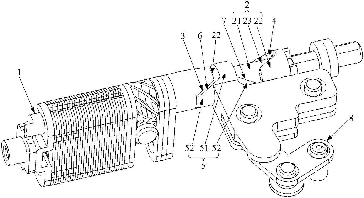 An electronic device and a driving mechanism thereof