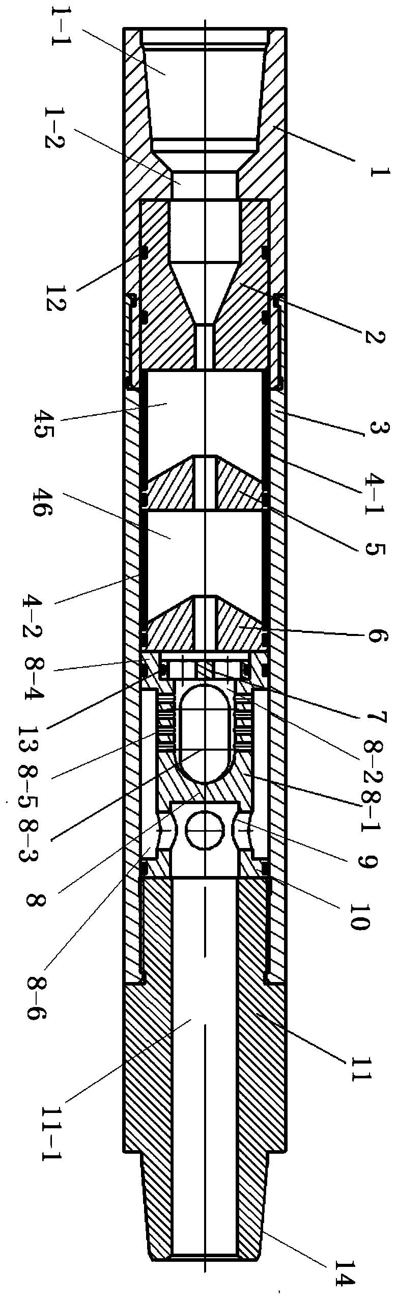 A shimmy drilling tool for downhole friction and torsion reduction