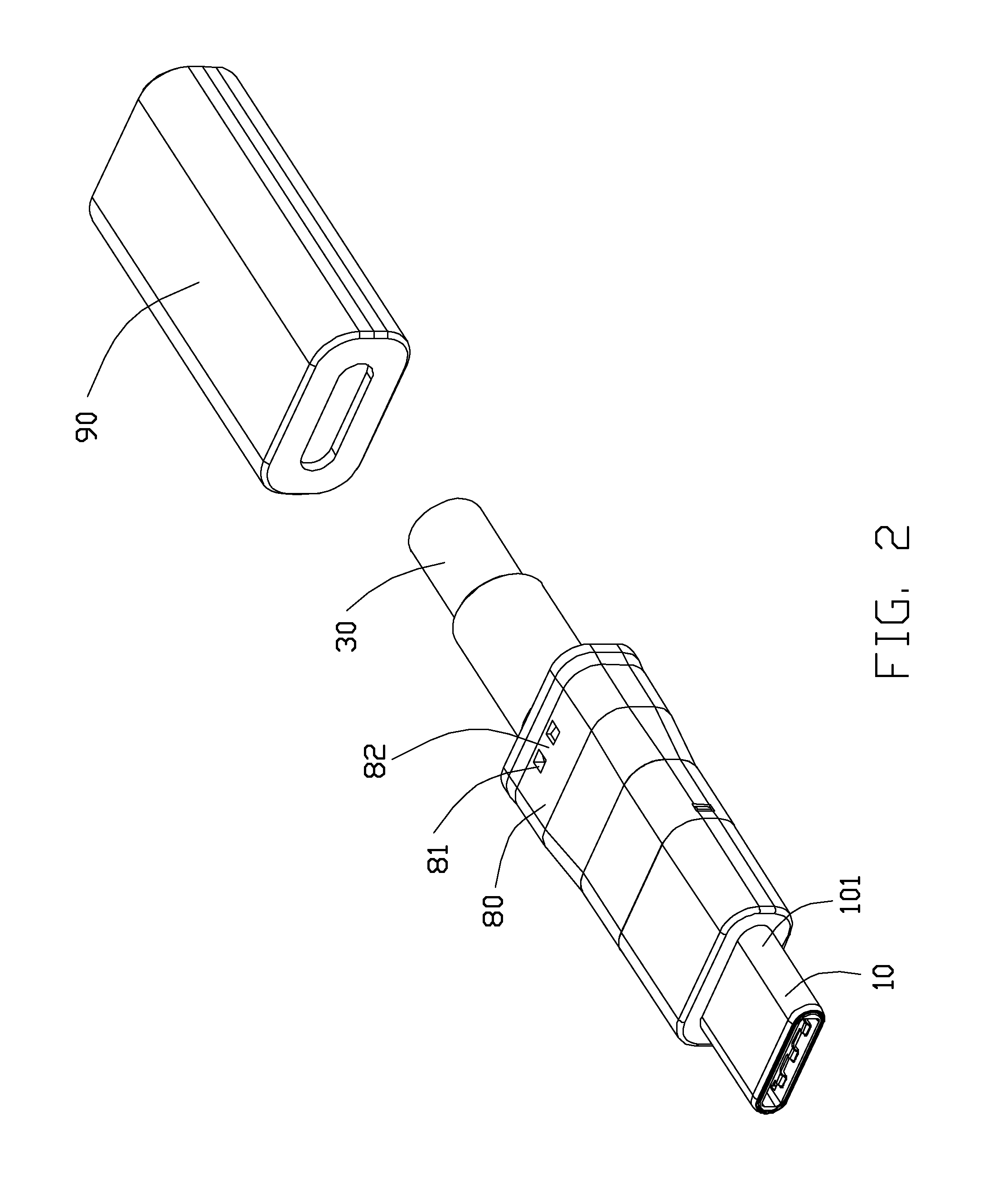 Manufacturing method of a cable connector assembly