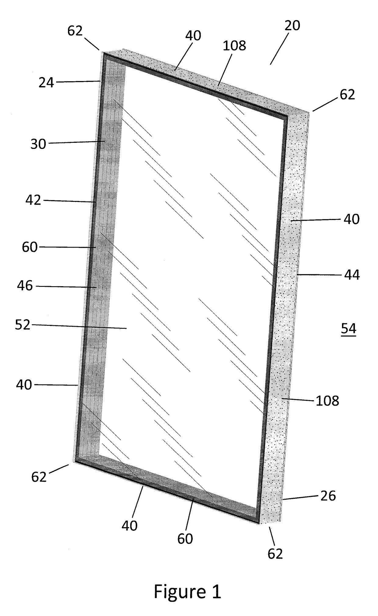 Pressure compensated glass unit