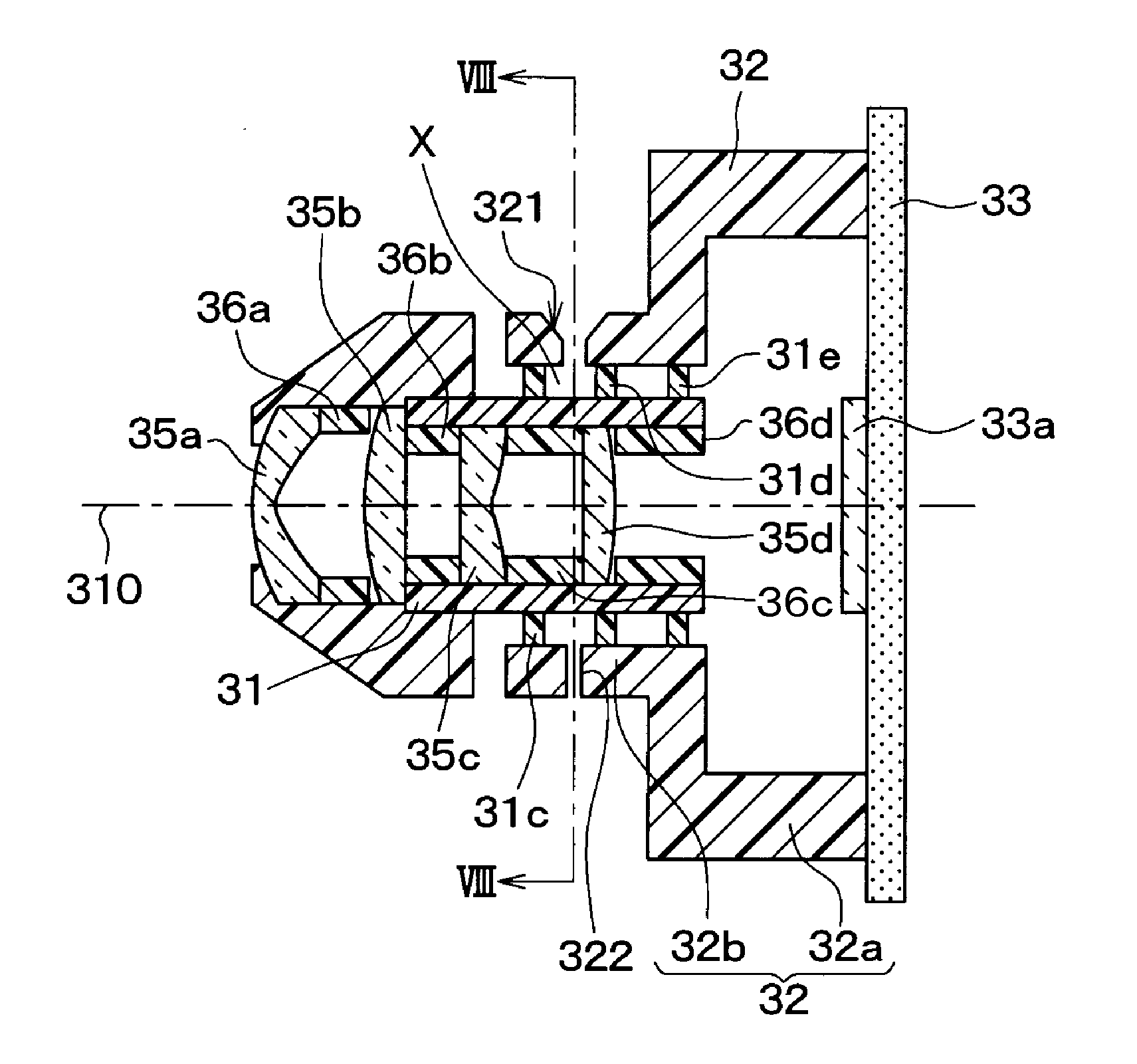 Product having plurality of components fixed to each other by adhesive