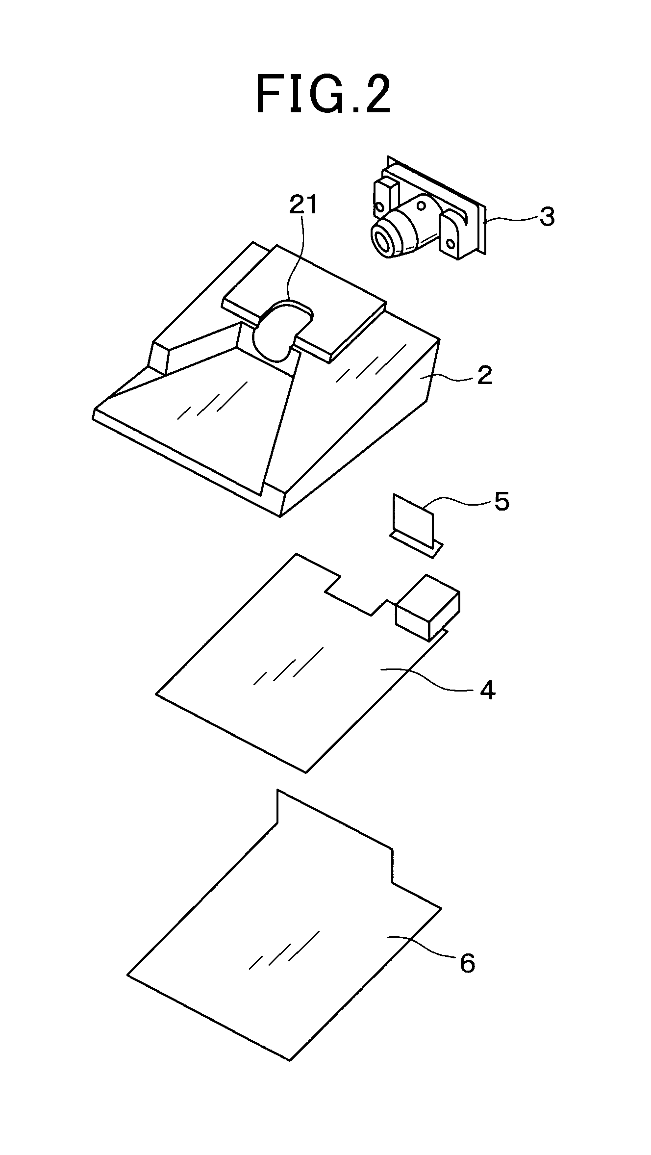 Product having plurality of components fixed to each other by adhesive