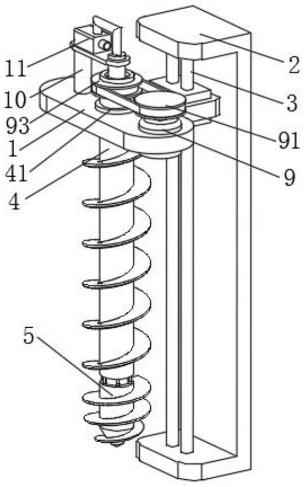 Intelligent drilling acquisition equipment for geotechnical engineering investigation