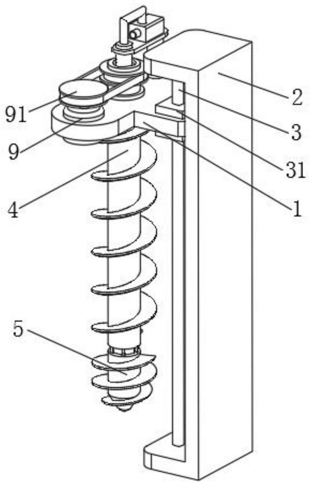 Intelligent drilling acquisition equipment for geotechnical engineering investigation