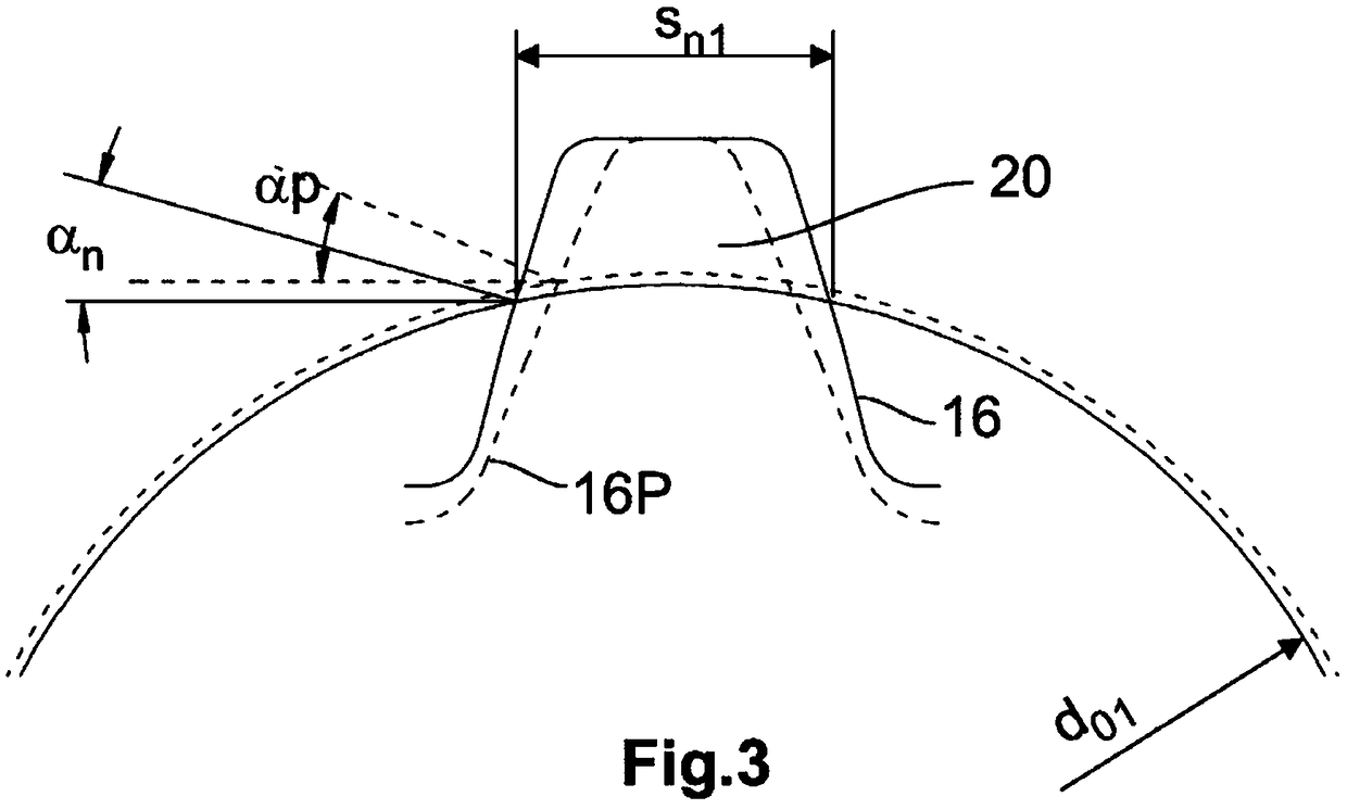 Gear pair for a helical gear transmission, helical gear transmission with such a gear pairing and use of such a gear pair in spur gear transmissions