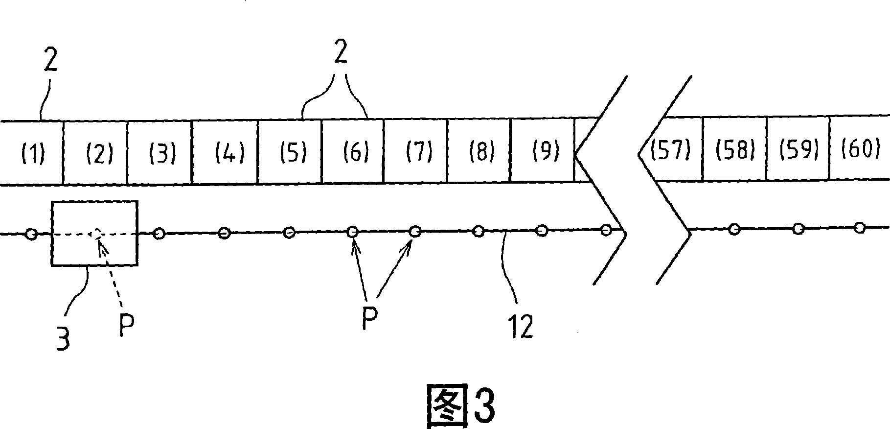 Textile machine having doffing device