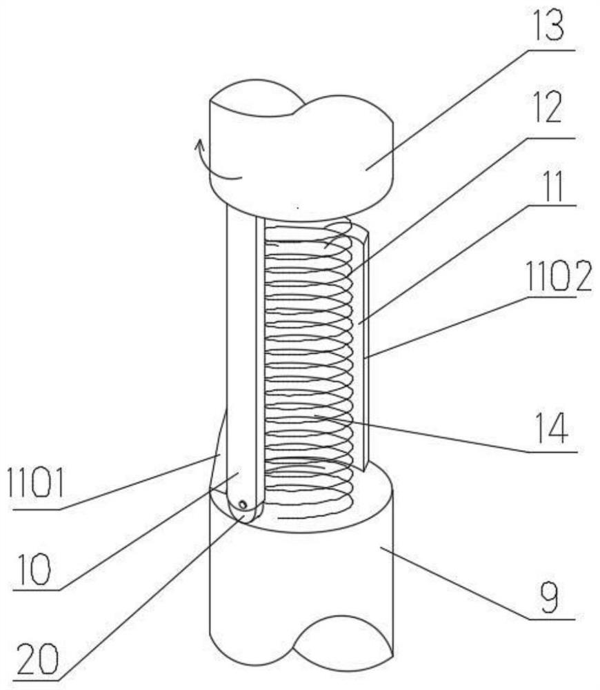 Efficient soaking device of humidifying bottles for pneumology department