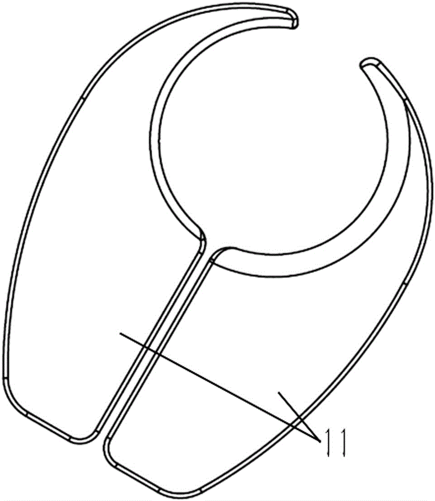 Lead supporting and fixing fitting and interval rod brackets thereof