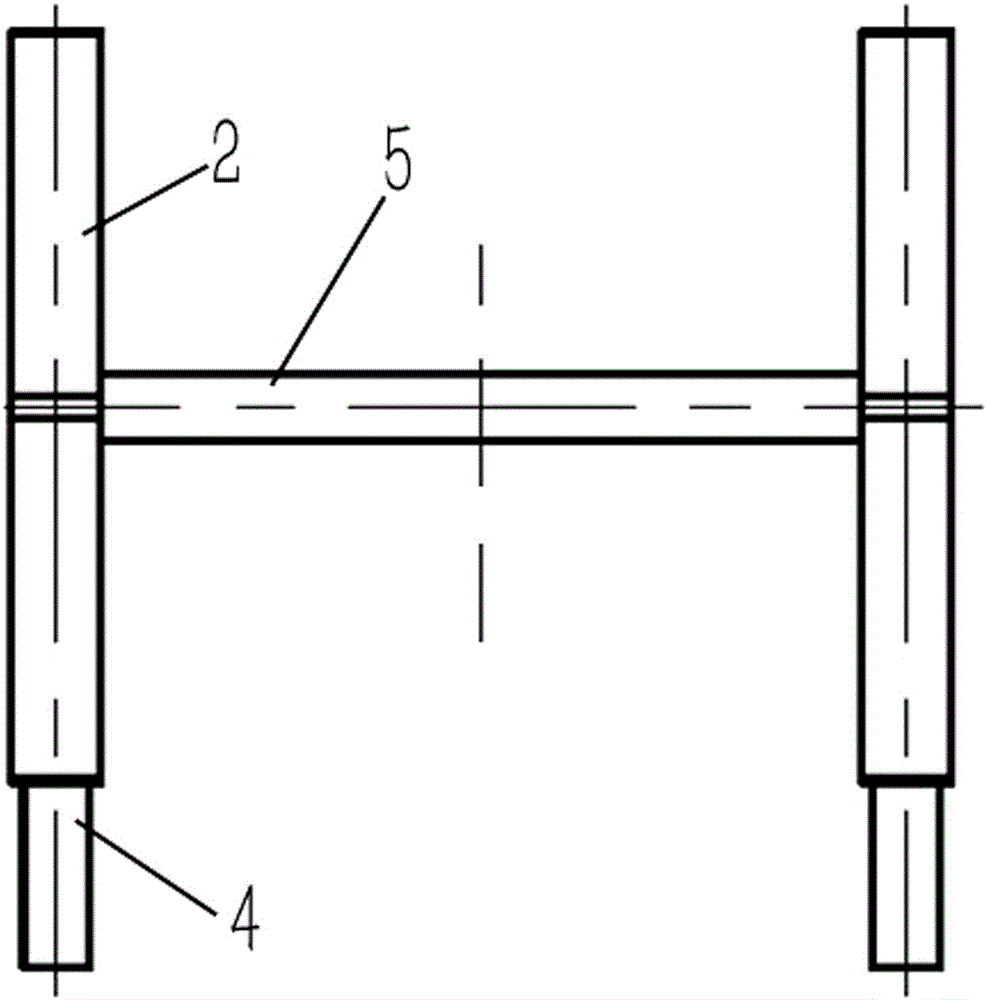 Lead supporting and fixing fitting and interval rod brackets thereof