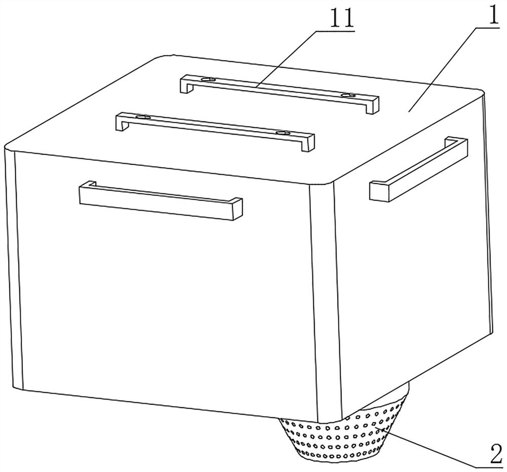 Building fire alarm device