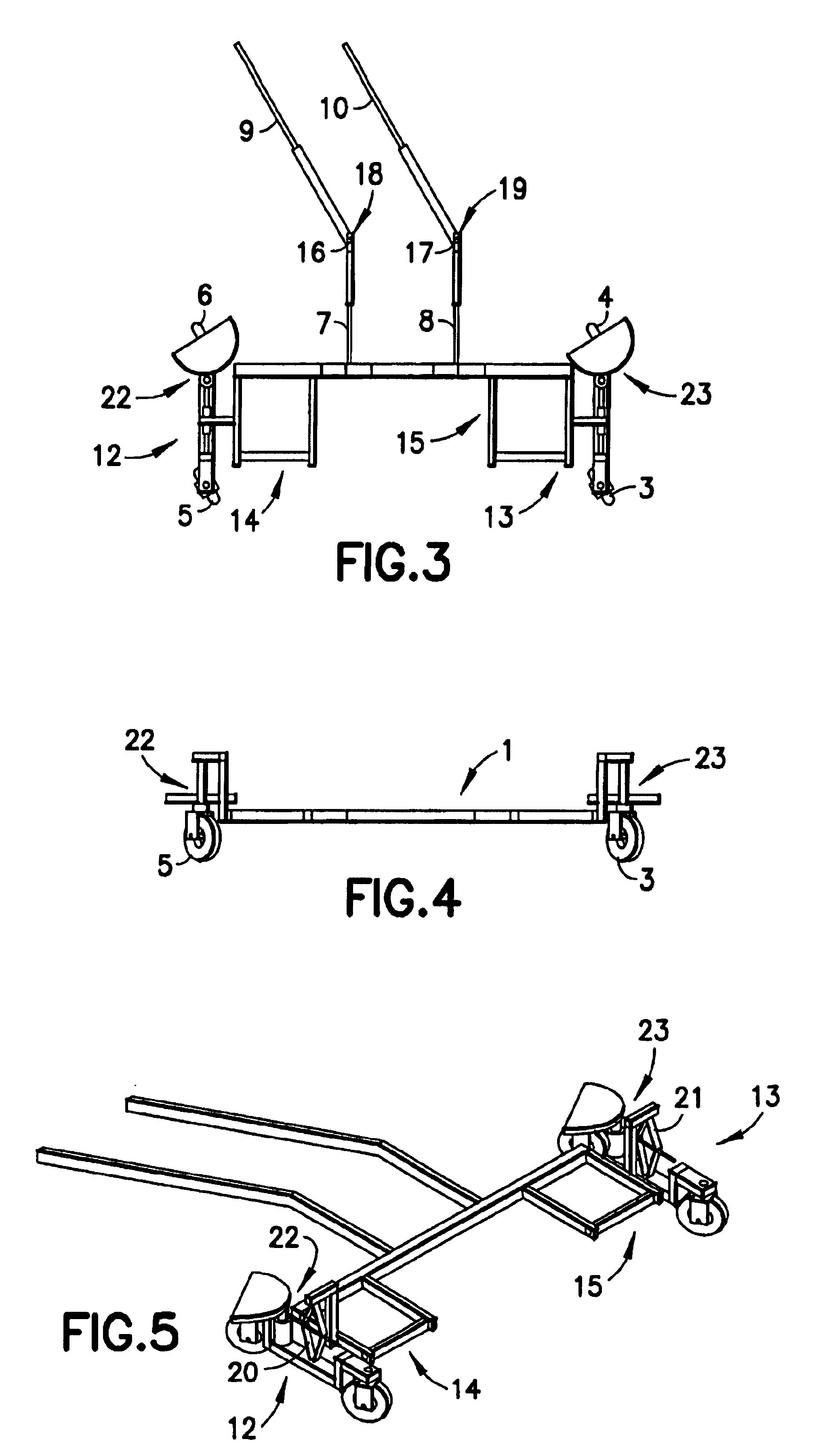 Towing carriage