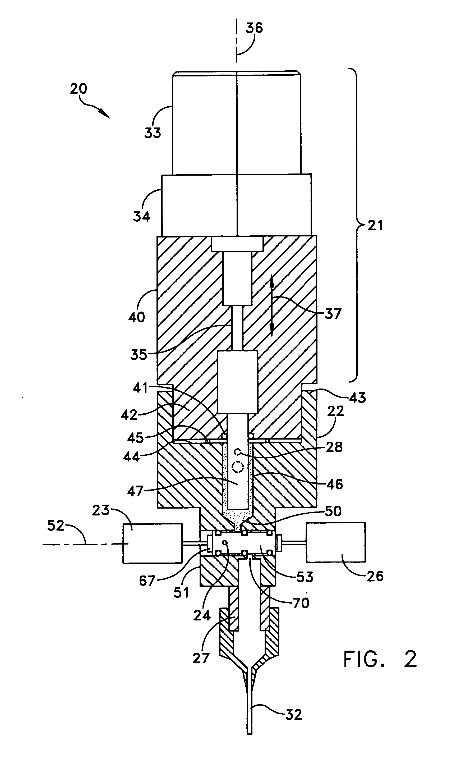 Apparatus for dispensing precise amounts of a non-compressible fluid