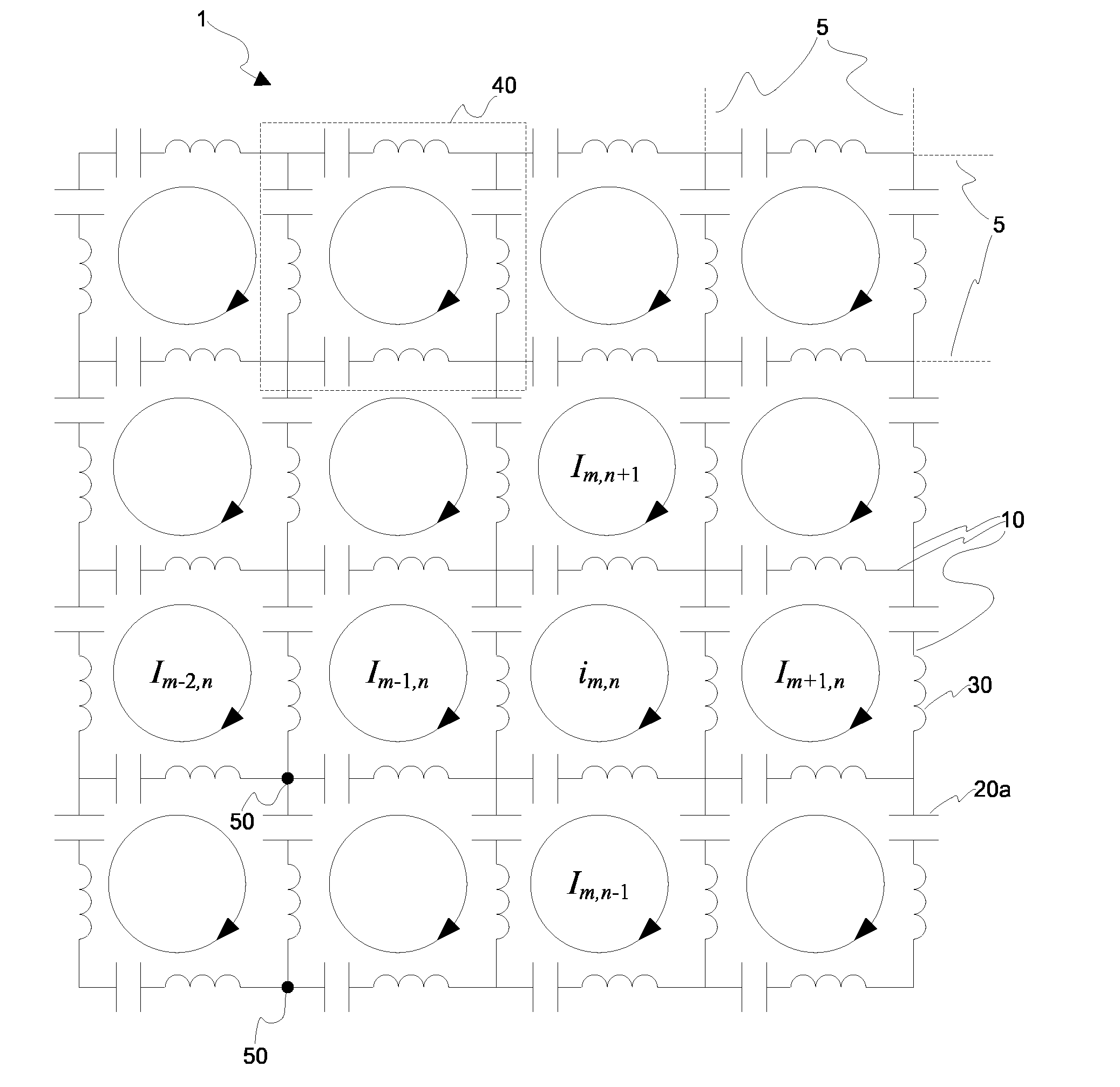 Magneto-inductive waveguide