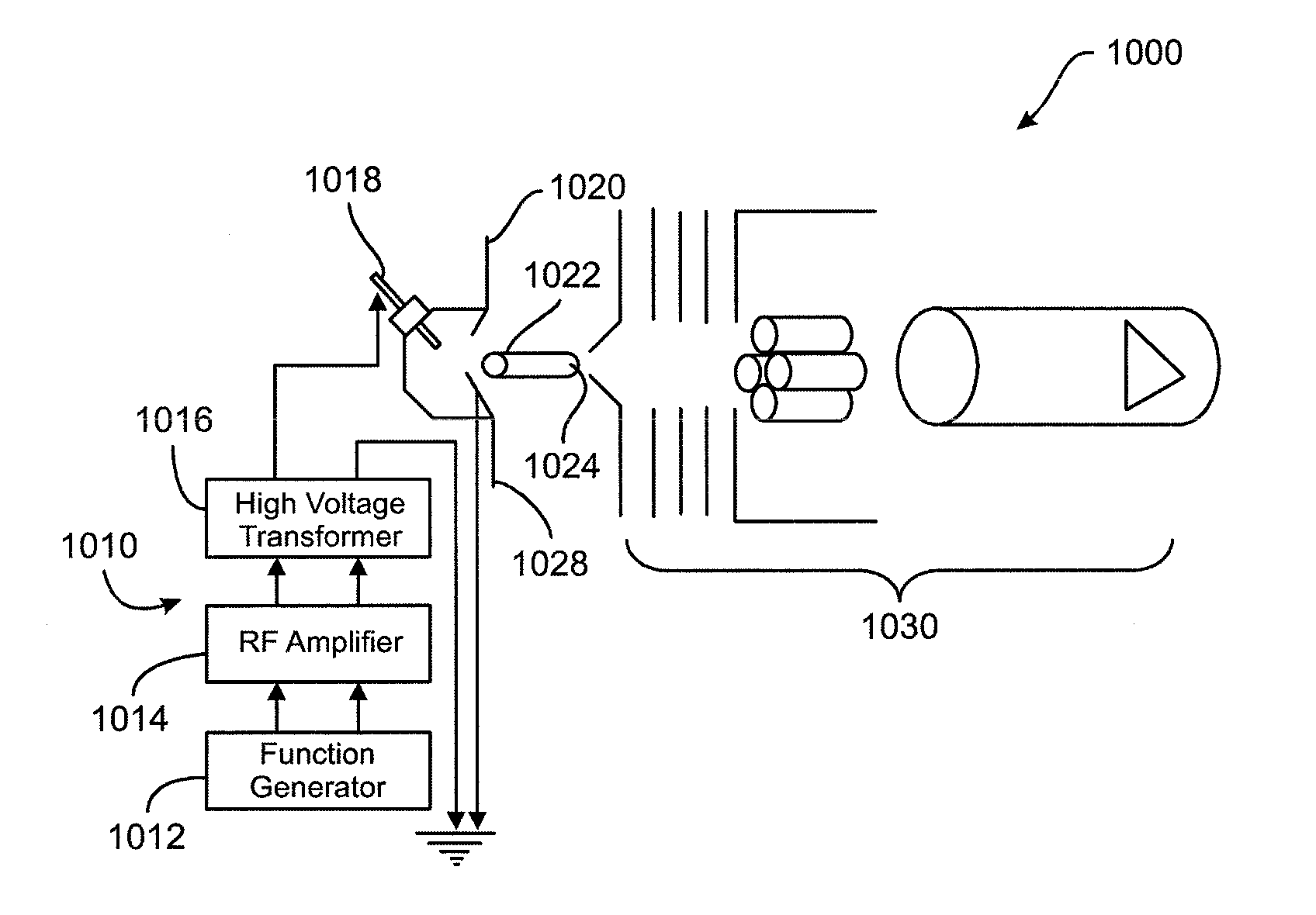 Methods and apparatus for mass spectrometry utilizing an ac electrospray device