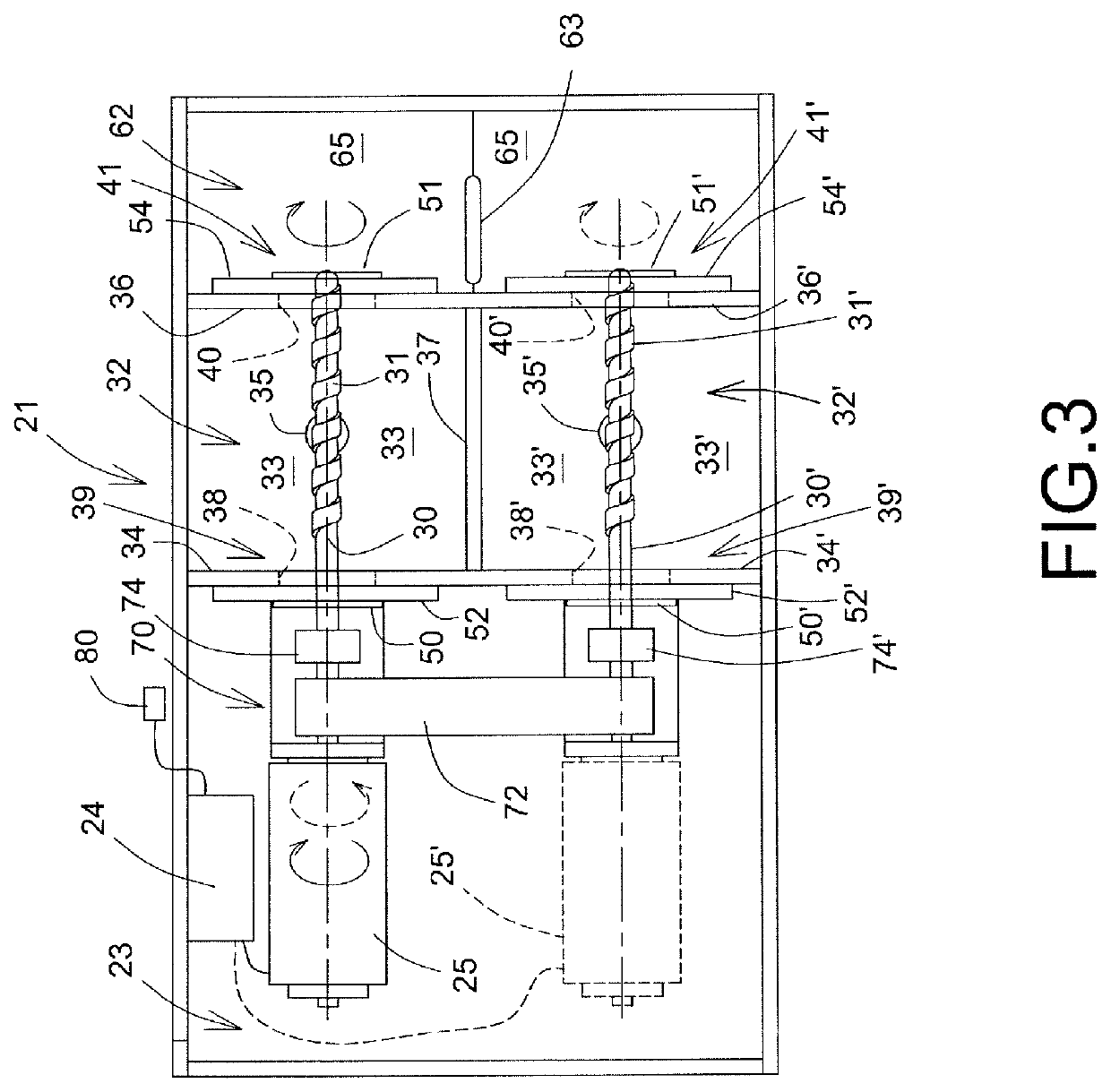 Multi-reservoir feeding apparatus