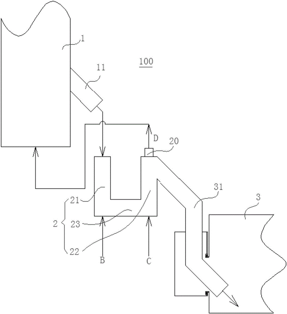 Boiler deslagging cooling system and boiler deslagging cooling method