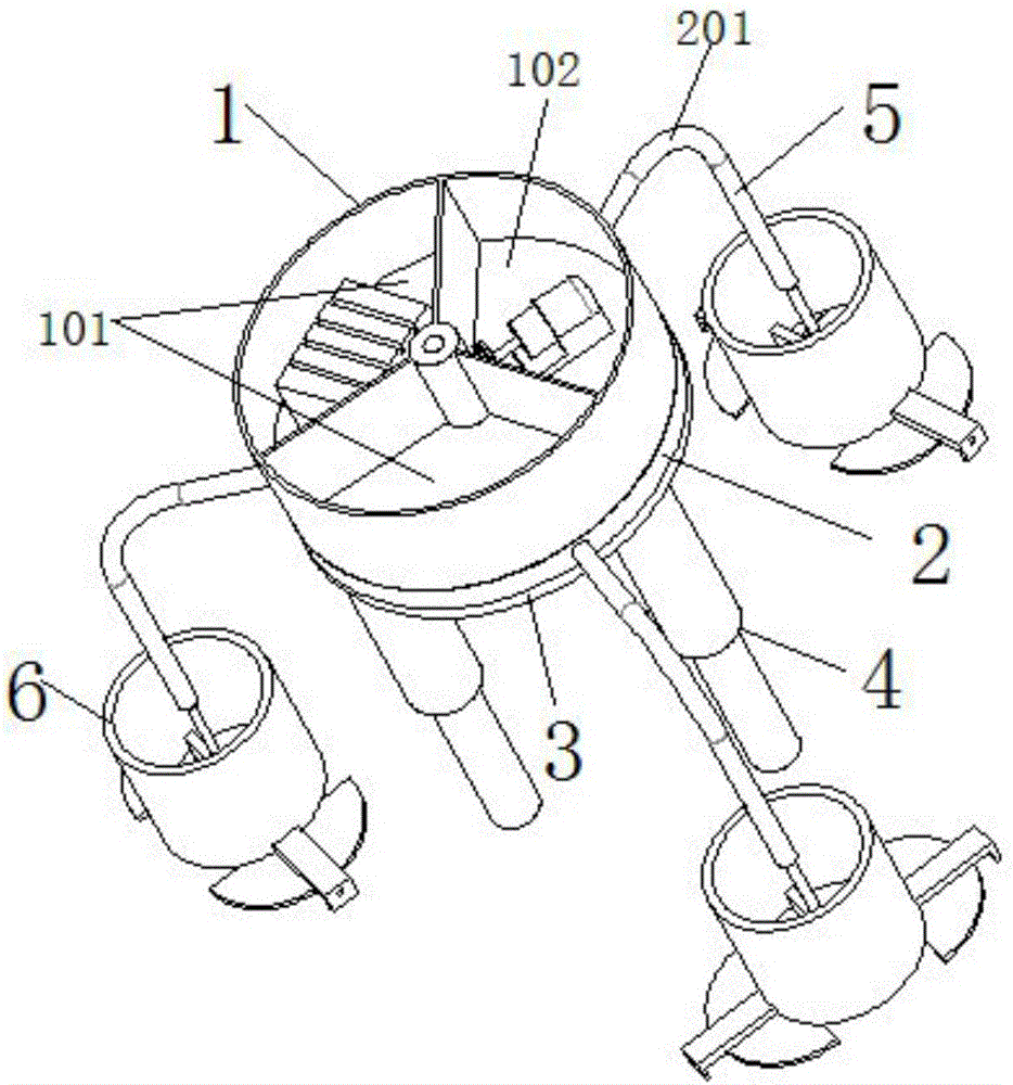 A mine clearing machine