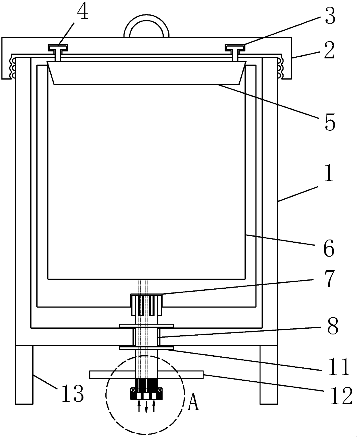 Visceral system specimen storage device