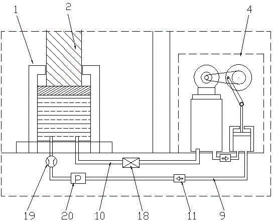 Full-automatic rock point load test instrument