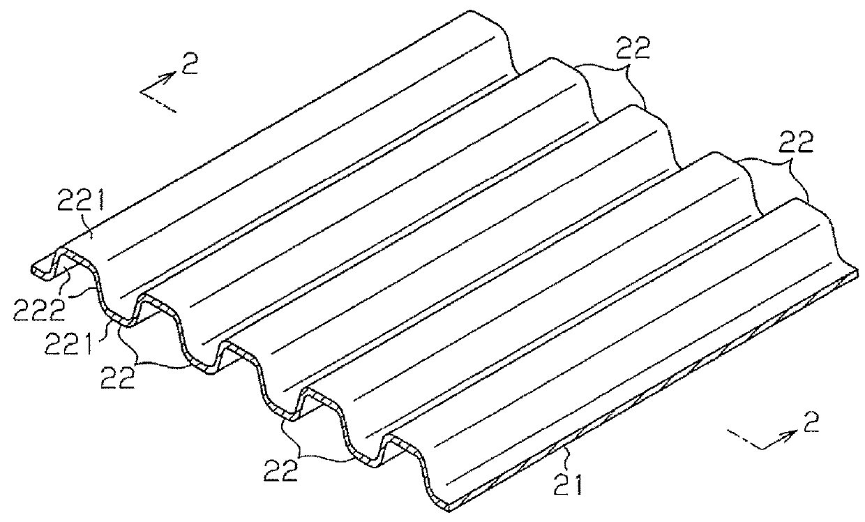 Metal plate forming method and forming device