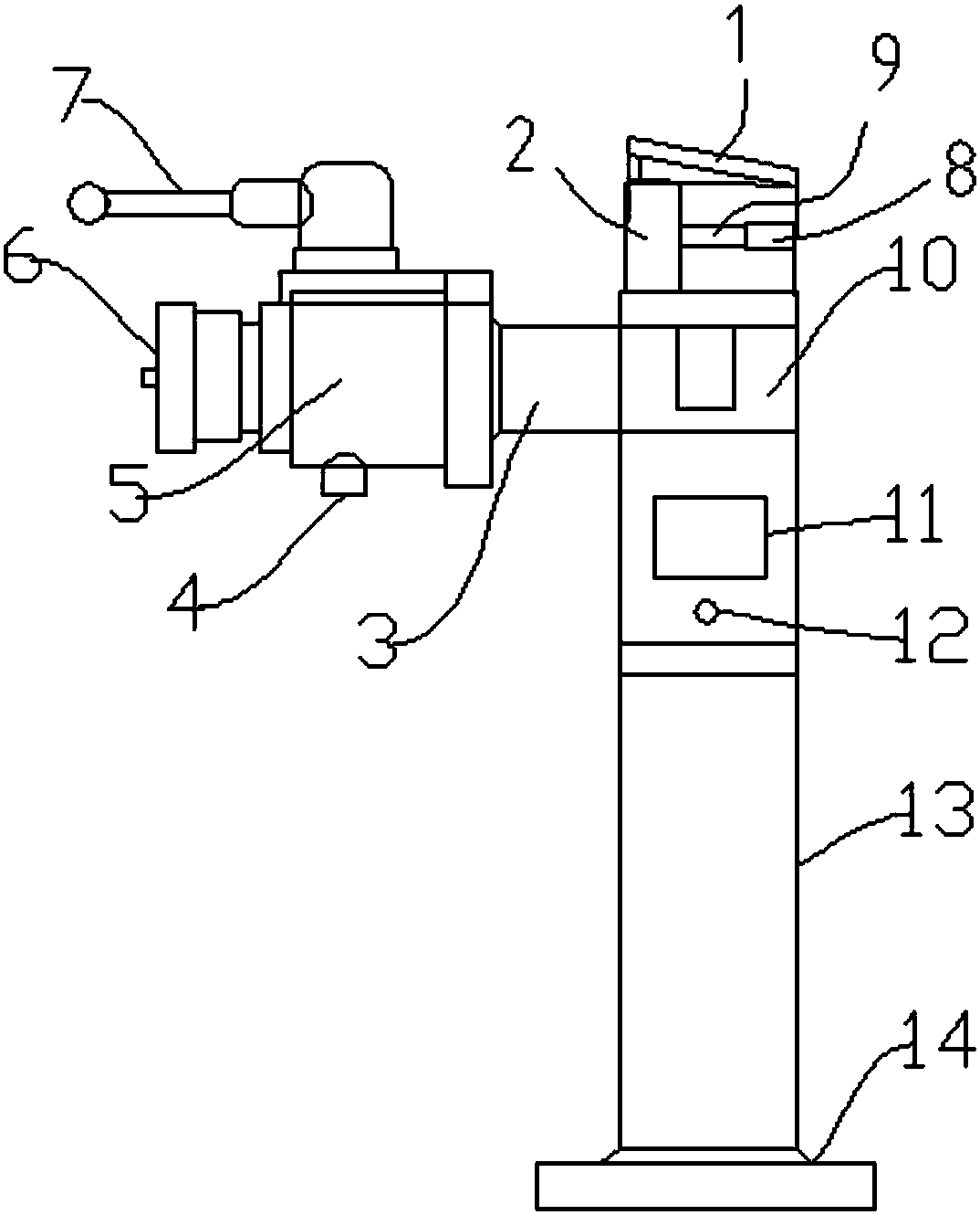 Photoelectric automatic firefighting fire hydrant