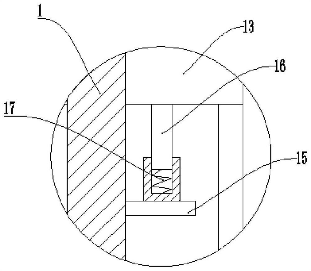 A bridge deck drainage structure