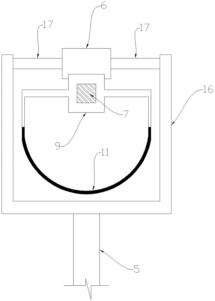 Improved type telescopic movable chute tube