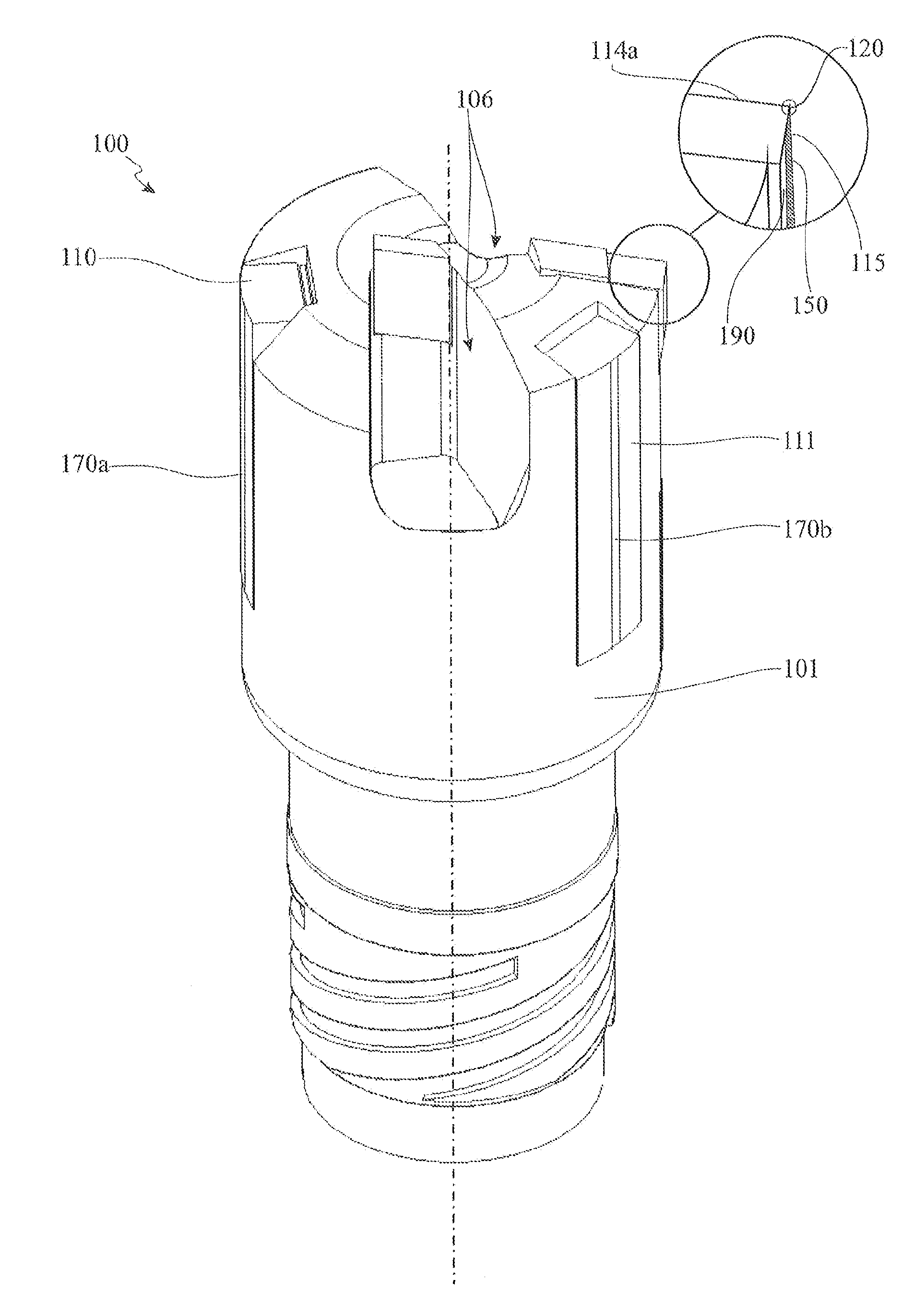 Drill head for a deep hole drilling tool for BTA deep hole drilling, and deep hole drilling tool