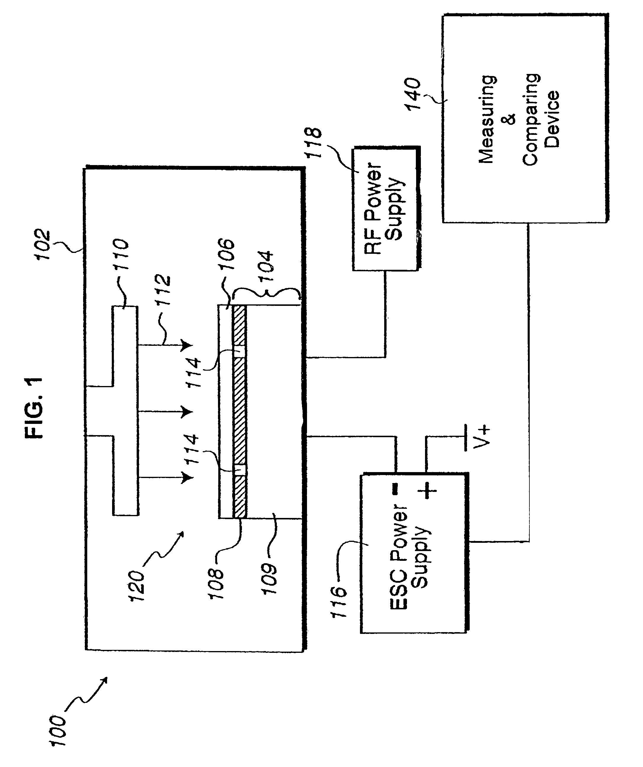 In situ monitoring of wafer charge distribution in plasma processing