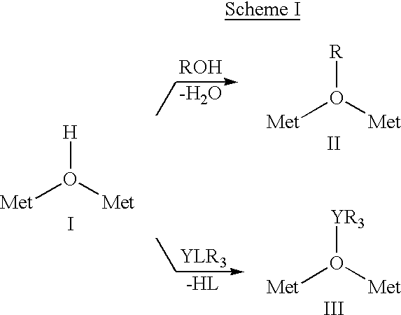 Polyoxometalate materials, metal-containing materials, and methods of use thereof