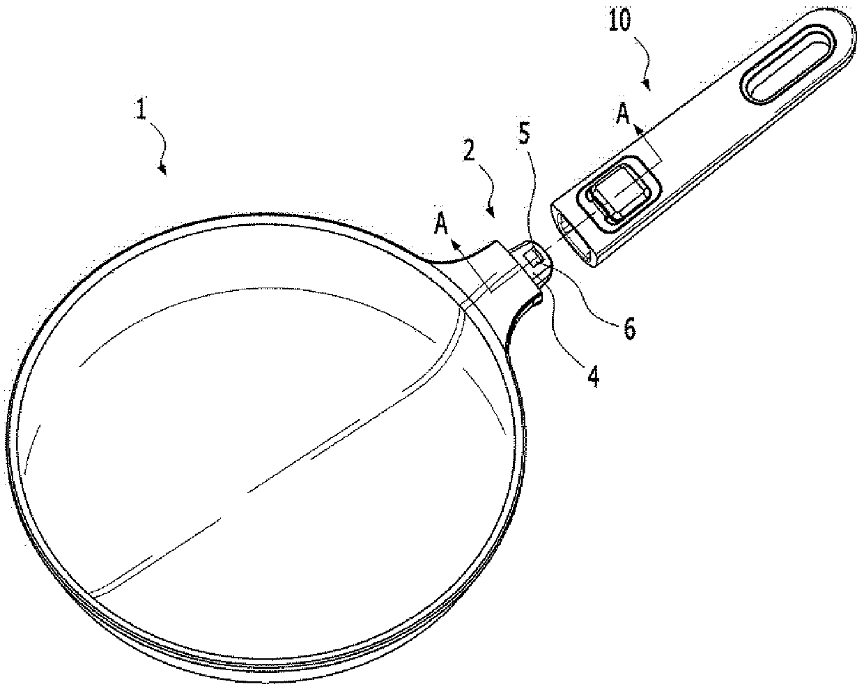 Detachable handle