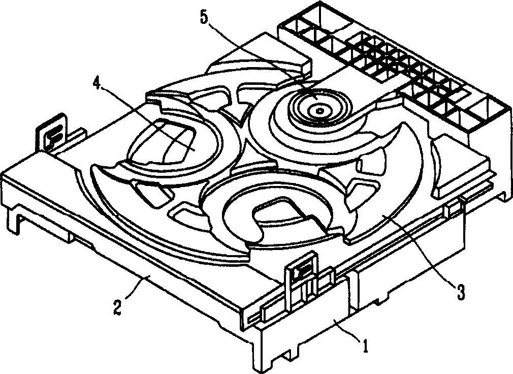 Stack type disk changer