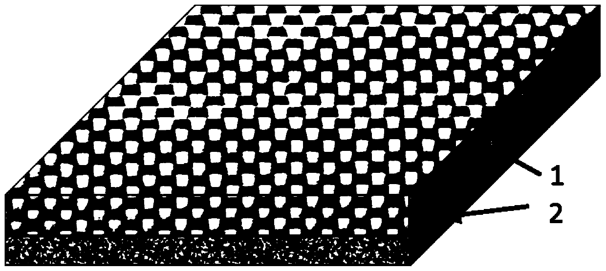 Large thin-wall carbon fiber needling prefabricated body and preparation method thereof