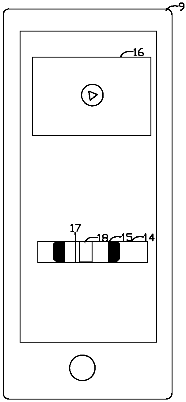 Cross-screen television content capturing method based on voiceprint recognition