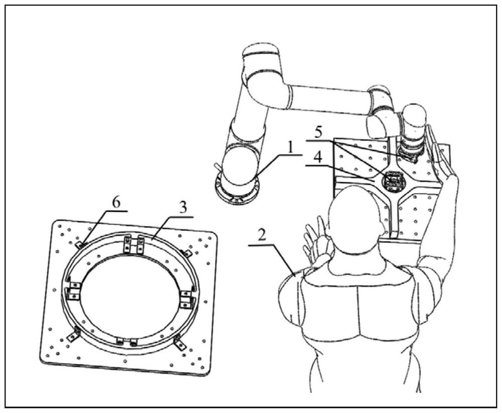 Man-machine cooperation assembly method and system with multi-mode switching function