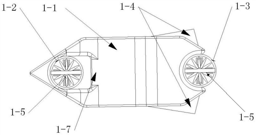 Double-duct composite wing aircraft