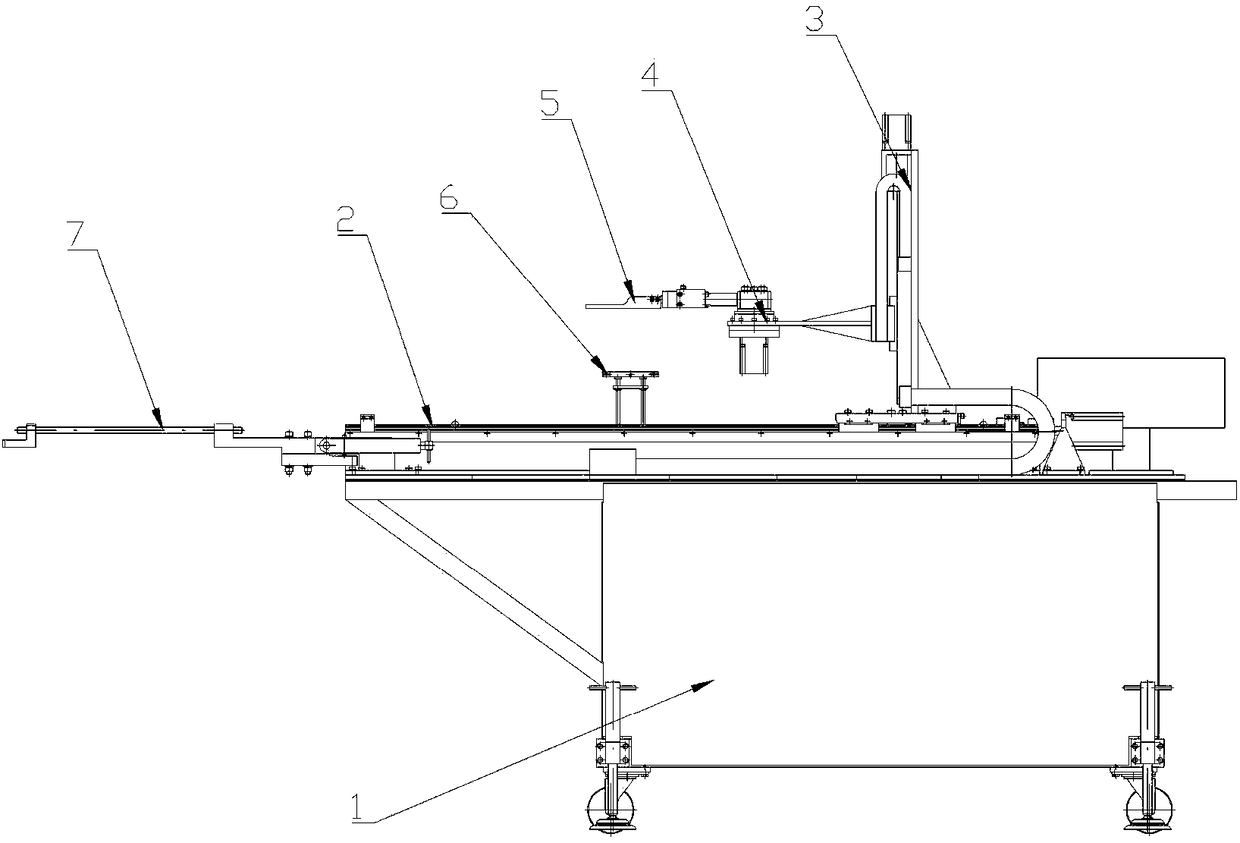 Hot stamping automatic line transfer manipulator and usage method