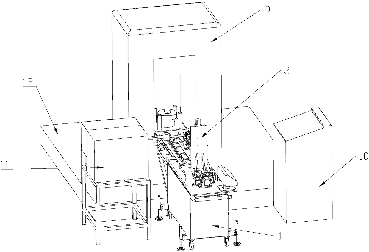 Hot stamping automatic line transfer manipulator and usage method