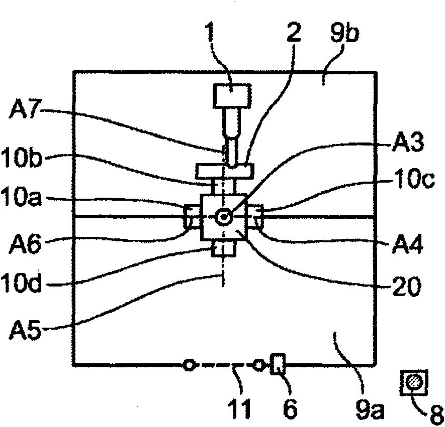 A method for controlling a plurality of axes in an industrial robot system and an industrial robot system