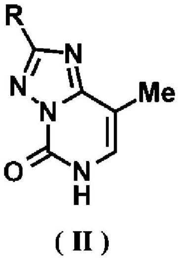 Thymine nucleobase-based triazolopyrimidines and production method therefor