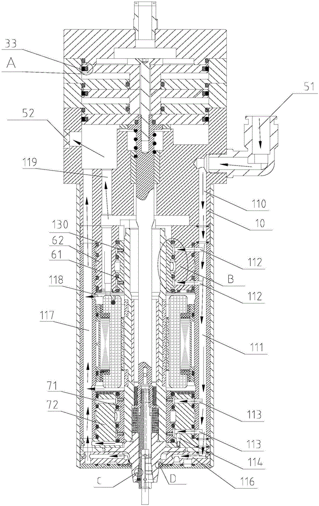 Air bearing spindle with speed measurement function