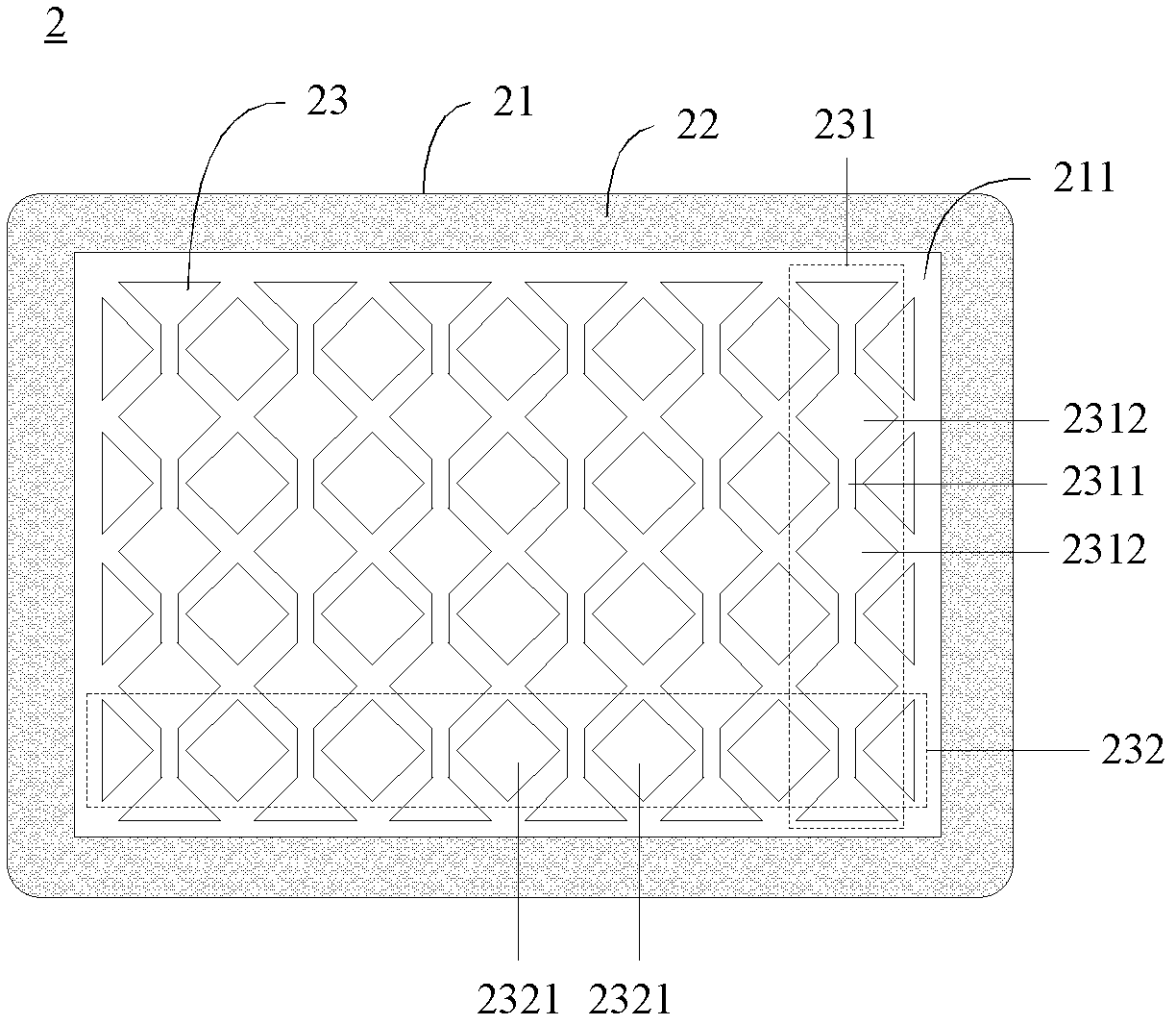 Touch panel and production method