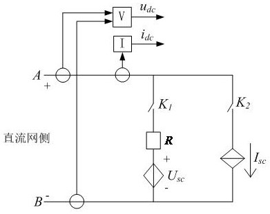 Simulation method for energy storage type regenerative energy absorbing device suitable for power flow simulation calculation