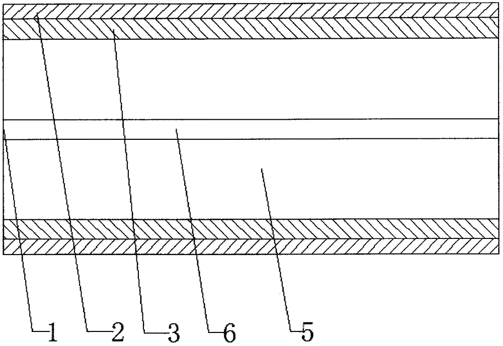 Abrasion-resistant corrosion-resistant composite alloy roller barrel and production process