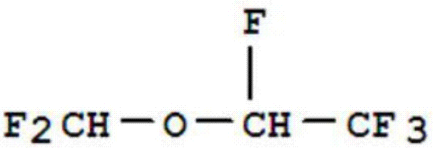 Desflurane-based tranquilizer