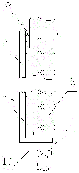 A surround-type spray dust cleaning device