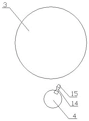 A surround-type spray dust cleaning device