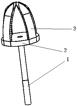 Light source assembly of jungle lighting device